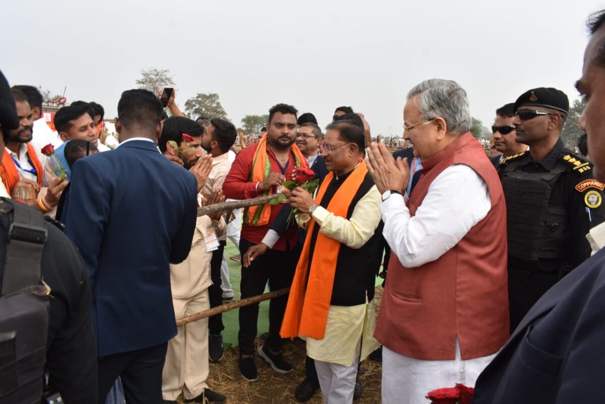 मुख्यमंत्री साय गुंडरदेही