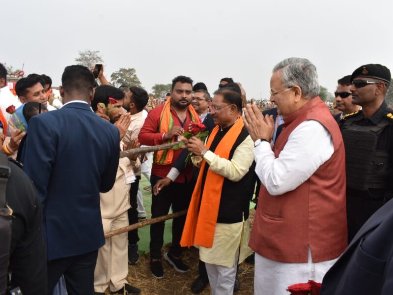 मुख्यमंत्री साय गुंडरदेही