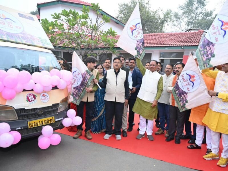 धार्मिक रथ यात्रा रवाना