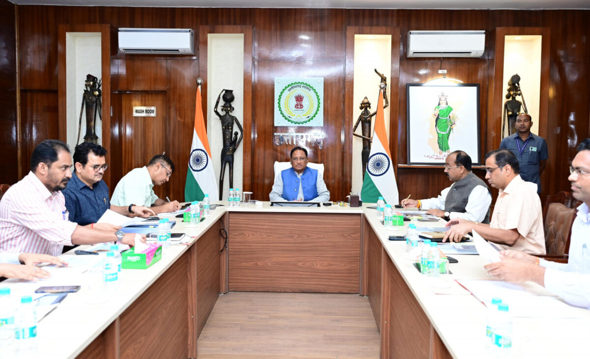 Chief Minister's review meeting