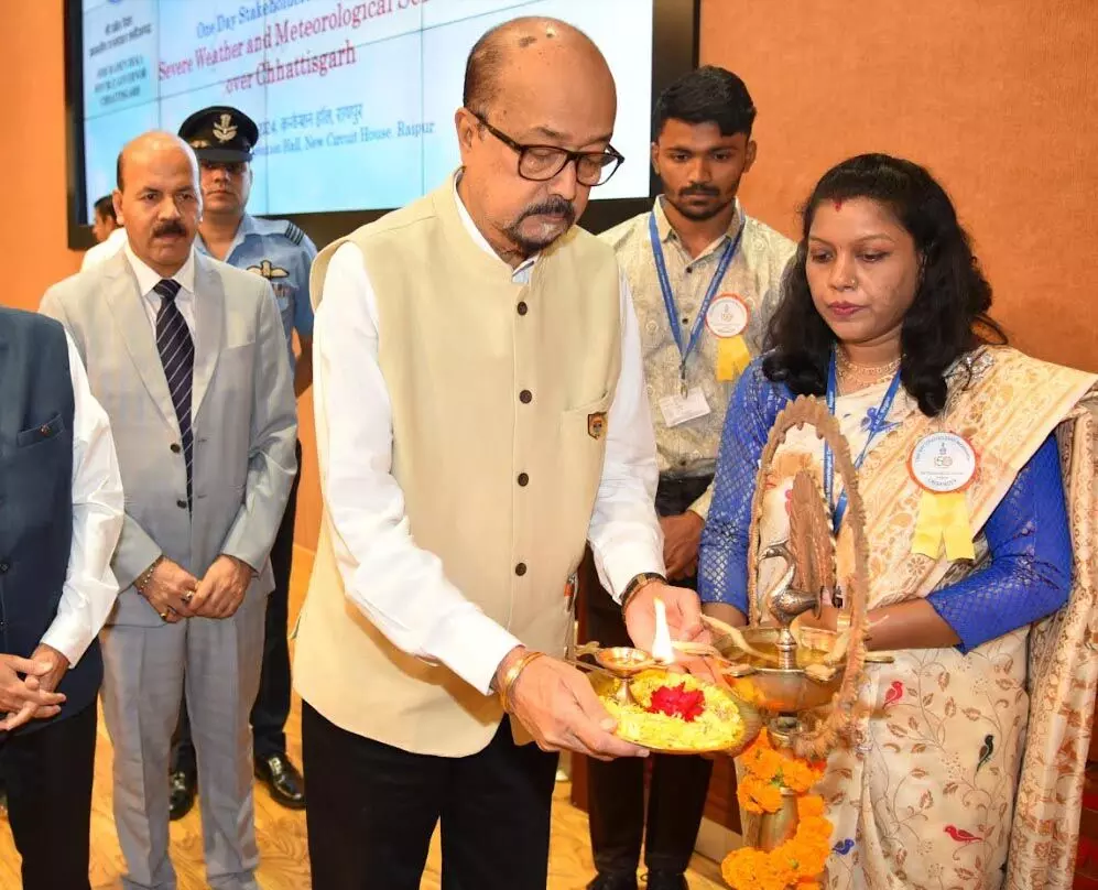 राज्यपाल ने मौसम विज्ञान