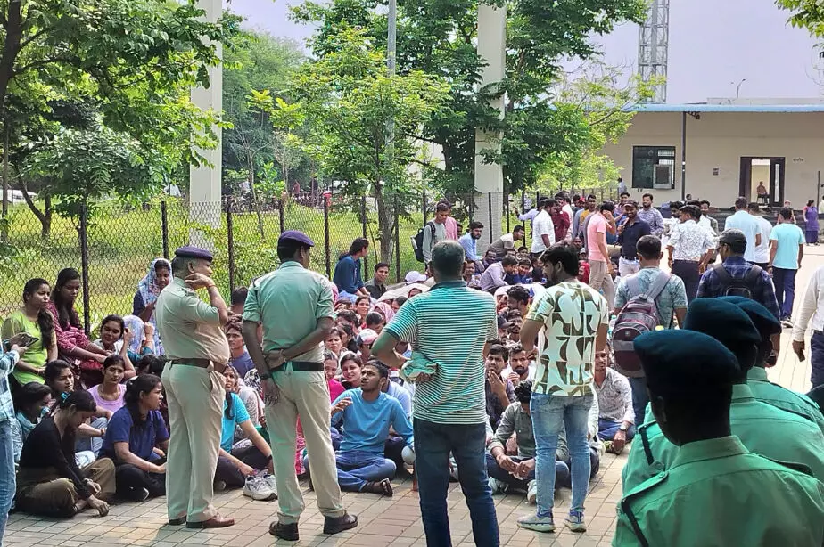 SI भर्ती अभ्यर्थियों