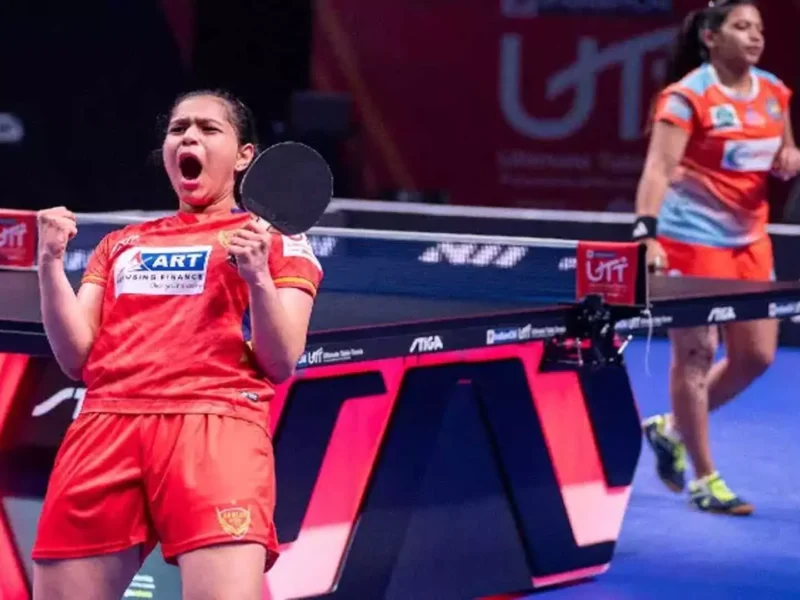 अहमदाबाद के खिलाफ UTT