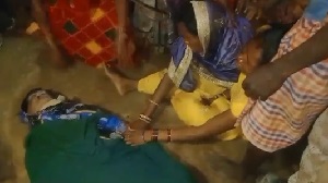 तालाब में डूबने से