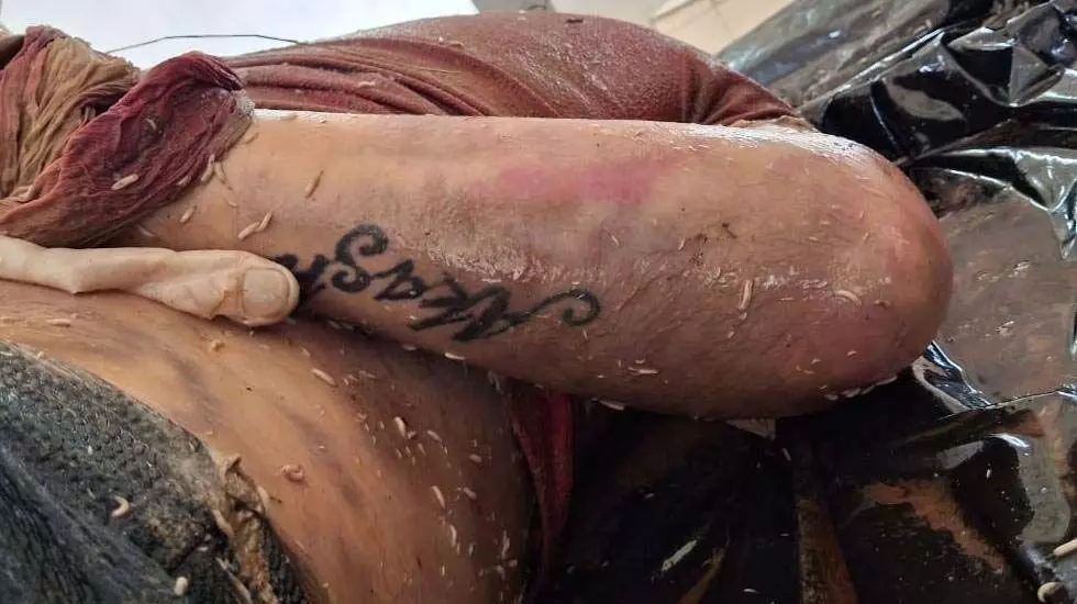 नाले में