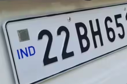 BH नंबर प्लेट