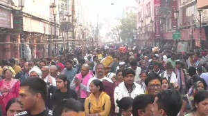 बनारस घाटों पर