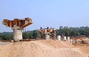 कन्हर नदी पर पुल