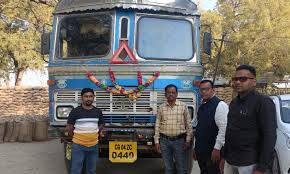 अवैध धान परिवहन