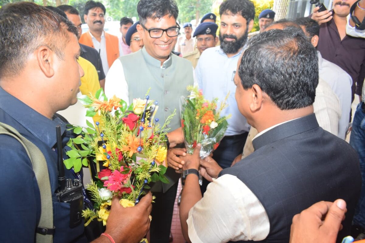 प्रभारी मंत्री जशपुर आगमन