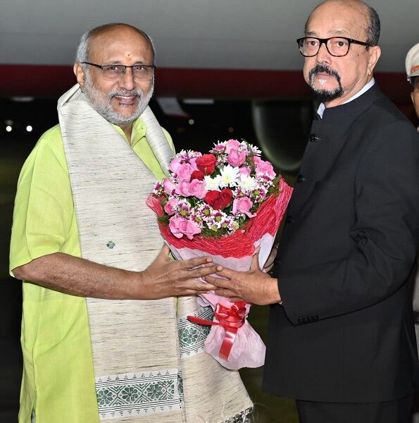 उपराष्ट्रपति सी. पी. राधाकृष्णन का रायपुर आगमन