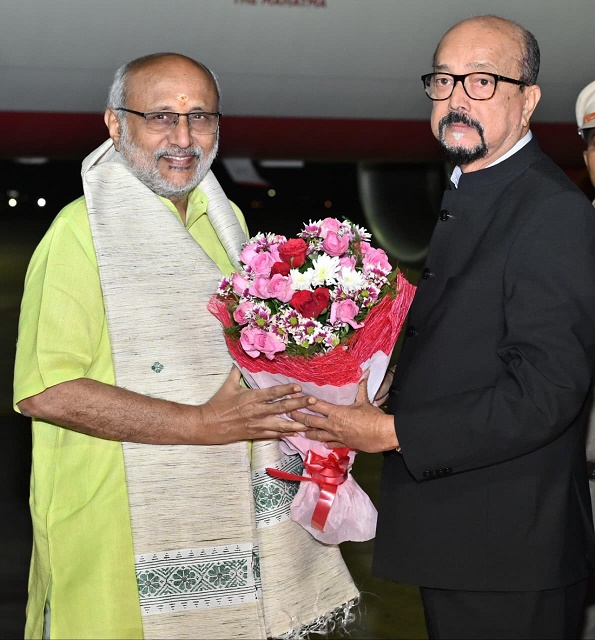 उपराष्ट्रपति सी. पी. राधाकृष्णन का रायपुर आगमन