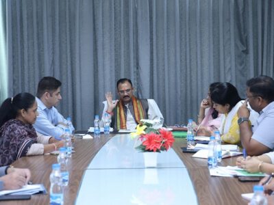 स्वास्थ्य मंत्री श्री श्याम बिहारी जायसवाल ने की विभागीय योजनाओं की समीक्षा
