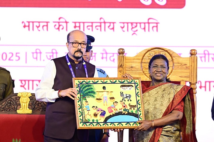 राष्ट्रपति श्रीमती मुर्मु