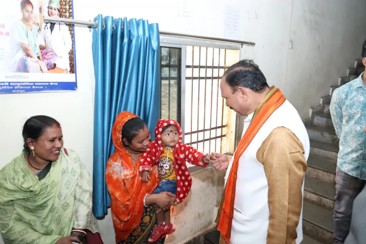 स्वास्थ्य मंत्री श्री श्याम बिहारी जायसवाल