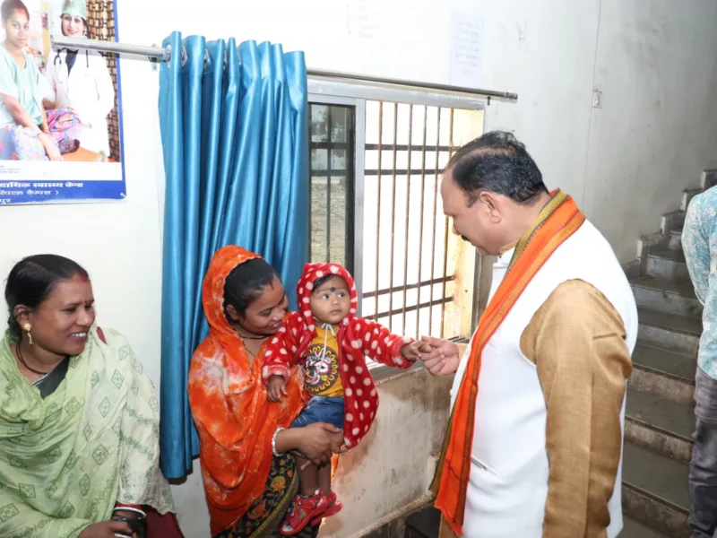 स्वास्थ्य मंत्री श्री श्याम बिहारी जायसवाल