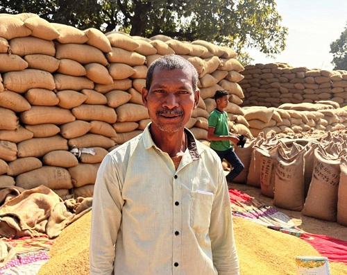 धान उपार्जन व्यवस्था