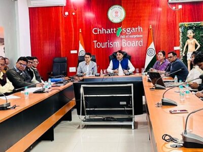 भोरमदेव कॉरिडोर परियोजना पर समीक्षा बैठक