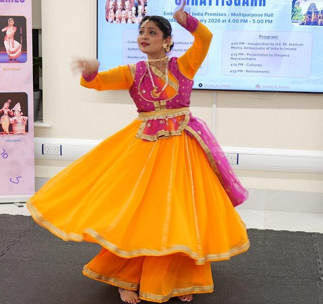 डबलिन में छत्तीसगढ़ की लोकसंस्कृति