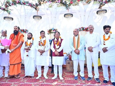 मुख्यमंत्री ने ‘विशाल सतनाम सद्भाव पदयात्रा’ का किया शुभारंभ