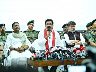 छत्तीसगढ़ 31 मार्च 2026 तक सशस्त्र नक्सलवाद से होगा पूर्णतः मुक्त – उपमुख्यमंत्री श्री विजय शर्मा