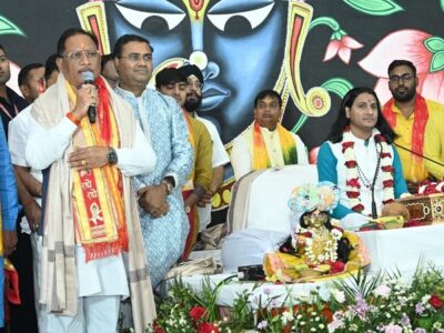 सीएम विष्णुदेव साय: कर्म ही सच्ची पूजा, श्रीमद्भागवत का संदेश