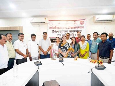 साकेत भवन में ईएसआई स्वास्थ्य जांच शिविर आयोजित