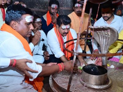 उप मुख्यमंत्री विजय शर्मा ने भोरमदेव मंदिर में की पूजा-अर्चना
