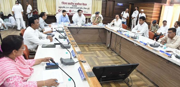 प्रभारी सचिव श्री बोरा