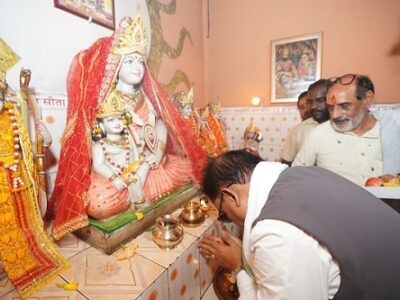 सुशासन तिहार में कोसला धाम पहुंचे मुख्यमंत्री विष्णुदेव साय