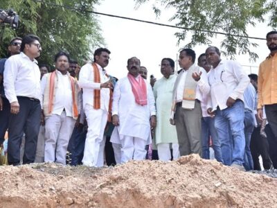 उप मुख्यमंत्री अरुण साव ने शहरी विकास योजनाओं का किया सघन निरीक्षण