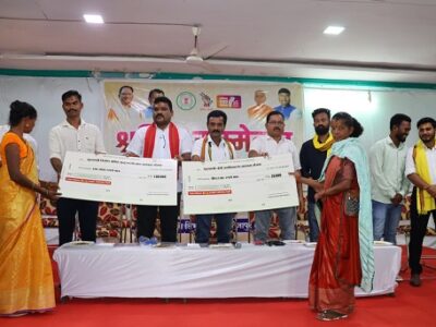 बीजापुर: श्रमिक सम्मेलन में उमड़ा जनसैलाब, 500 से अधिक मजदूर शामिल