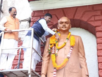 डॉ. श्यामा प्रसाद मुखर्जी जयंती पर वन मंत्री केदार कश्यप ने दी श्रद्धांजलि