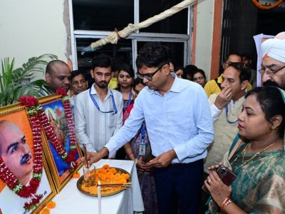 ओपी चौधरी रायपुर समाचार: श्यामा प्रसाद मुखर्जी जयंती