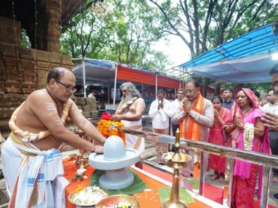 ‘प्रदेश की सुख-समृद्धि के लिए की मंगलकामना CM विष्णुदेव साय ने भोरमदेव धाम में टेका माथा