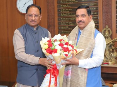 5 लाख मीट्रिक टन चावल के शीघ्र उठाव की पहल, मुख्यमंत्री विष्णुदेव साय