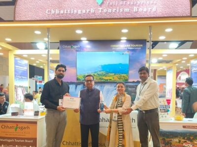 राष्ट्रीय पर्यटन मंच पर छत्तीसगढ़ की चमक, ट्रैवल एंड टूरिज्म फेयर अहमदाबाद में मिला