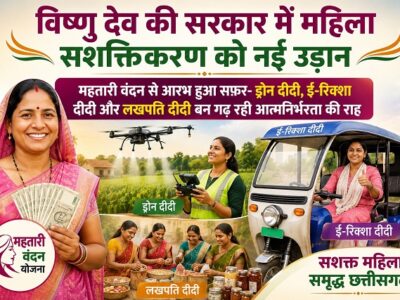 विष्णु देव की सरकार में महिला सशक्तिकरण को नई उड़ान